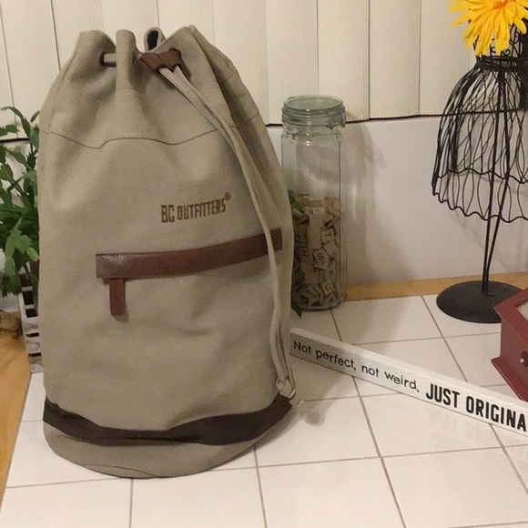 BC Outfitters | Bags | Bc Outfitters Canvas Duffel Sling Bag 8 | Poshmark